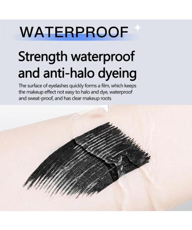 Lot de 2 petits mascaras tanches en tube d'acier - Pour les cils - Durables - Imperm ables la transpiration - Pour les yeux en fer - Noir - Buy Online on GoSupps.com