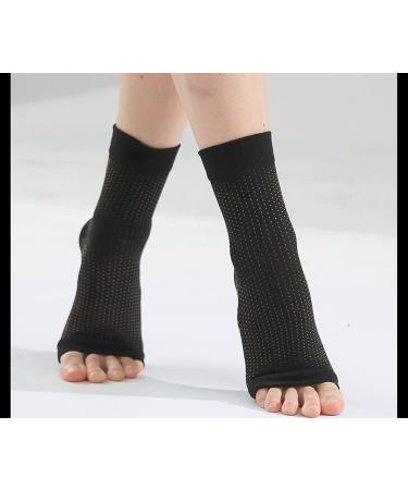 Buy Njybf Copper-Soaked Magnetic Footrest Socks - 3 Pairs for Plantar Fasciitis & Ankle Support - Compression Foot Sleeves - Black + Copper L-XL - International Shipping - Buy Online on GoSupps.com