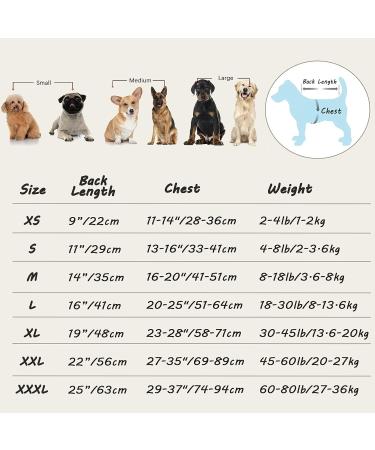 XXXL Blue Striped Dog Recovery Suit | Comfortable Stylish & International Shipping - Buy Online on GoSupps.com