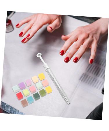 DOITOOL 1 Set Manicure Tools Gradient Nails Soft Square Manicure Sponge Polish Transfer Nail Art Nail Art Tools Blush 4-prongs Pick-up Tool for Nail Sponge Mini Grabber - Buy Online on GoSupps.com