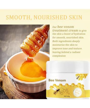 Grospe (2 Pcs) Bee Venom Cream New Bee-Venom Face Treatment Moisturizer Natural Manuka Honey Skin Repair Cream Powerful Wrinkle Removal Comprehensive Gel Suitable for All Skin Types 3.6 Fl oz - Buy Online on GoSupps.com