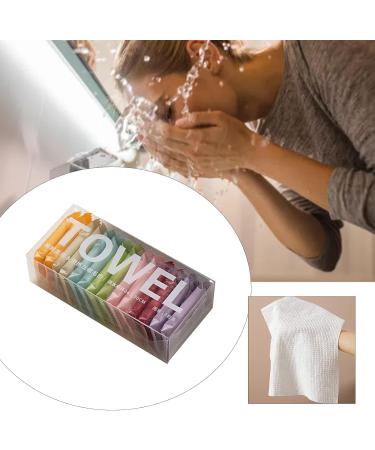 Disposable Towel Thicker Style Magic Compressed Towel 24 x 30 cm Coin Tissue Portable Washcloth Reusable for Travel Camping Hiking Outdoor Sports Beauty Salon (14 Pack 7 Morandi Candy Color) - Buy Online on GoSupps.com
