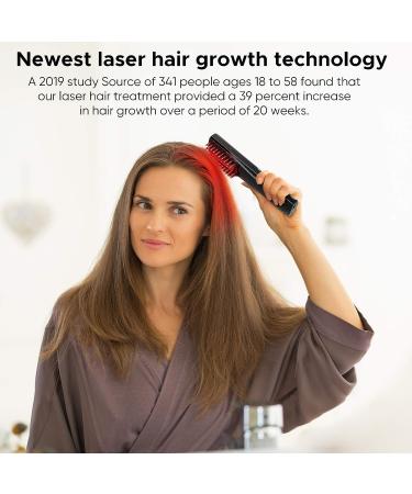 Laser Hair Growth Comb Brush for Men and Women - Hair Loss Treatment Device - Buy Online on GoSupps.com