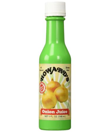 HOWARD'S Onion Seasoning Bottled Juice | Gluten-Free, All Natural, Shelf Stable | 5 Ounce