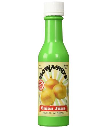 HOWARD'S Onion Seasoning Bottled Juice | Gluten-Free, All Natural, Shelf Stable | 5 Ounce - Buy Online on GoSupps.com