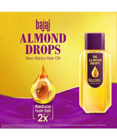 Bajaj Almond Drops Hair Oil 475 ML - Nourishing Hair Treatment - Buy Online on GoSupps.com
