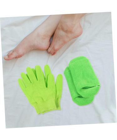 Healeved Moisturizing Socks 1 Set Women moisturizing Gloves Skin Lotion Sock Hands and feet Suit Dry Hand moisturizing Gloves Girl Child Yarn Miss moisturizing Gloves for Female - Buy Online on GoSupps.com