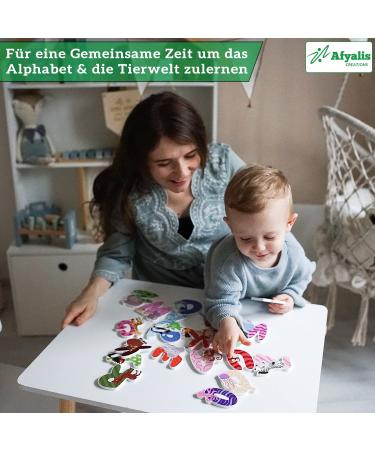 Wooden Alphabet Letters Set for Children's Room | A-Z Door Letters | Educational Name Tags & Toys | Perfect Gift for Kids - Buy Online on GoSupps.com