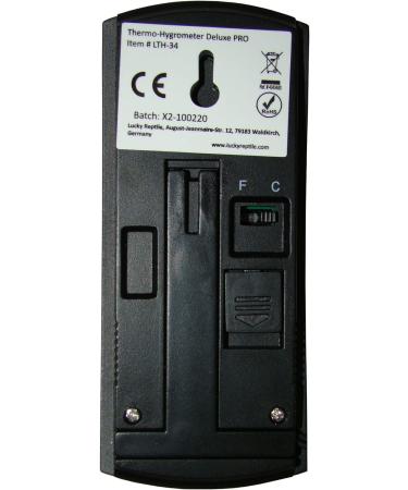 Lucky Reptile LTH-34 Thermometer Hygrometer Deluxe PRO - Buy Online on GoSupps.com