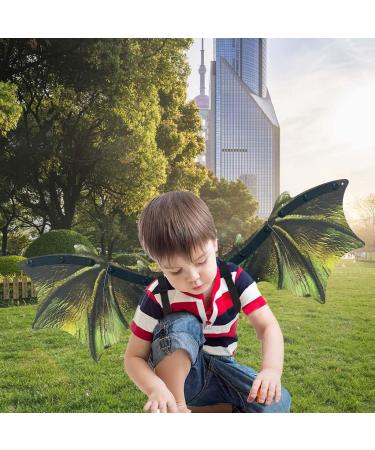 Electric Dragon Wings Light up & Music Moving Halloween Dinosaur Wings Light up Dragon Wings Sparkling Wings Gifts for Kids Boys Red - Buy Online on GoSupps.com