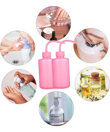 HONMEET 2pcs Eyelash Shampoo Bottle Water Bottle For Eyelash Extensions Water Container Soft Bottle False Eyelashes Plastic Wash - Buy Online on GoSupps.com