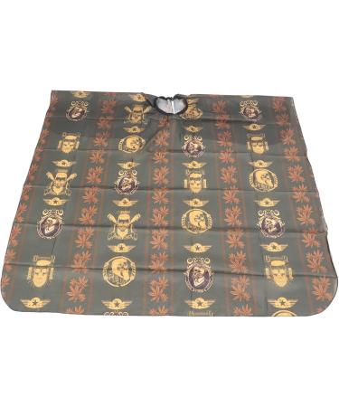 Hairdressing Cape Tool Set Transparent Water Sprayer Haircut Cape Set Nylon Neck Feather Duster Brush Complete Tool (Golden Print) - Buy Online on GoSupps.com