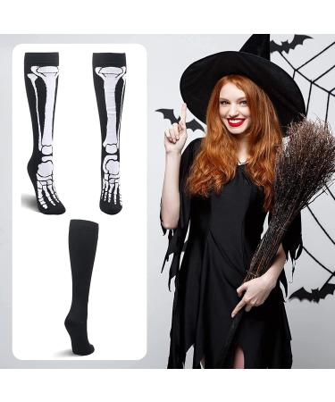 Gebin Compression Stockings for Men & Women - 15-20mmHg Halloween Knee Socks for Sports Running & Travel (S-M) - Buy Online on GoSupps.com
