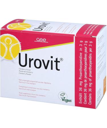 Urovit Cranberry Powder 30x3g - Natural Support for Urinary Health | Worldwide Shipping - Buy Online on GoSupps.com