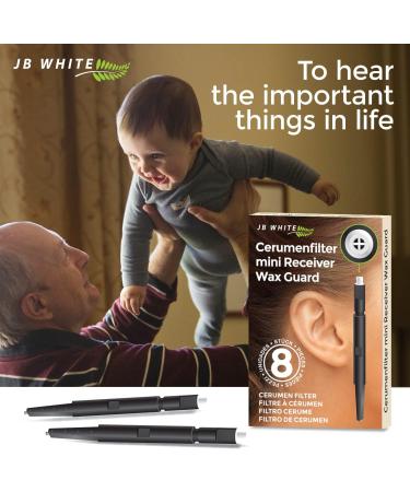 JB White 32 Cerumen Filter Mini-R Waxguard for Signia Silk & Mini-receivers - Replacement Hearing Filters (4x8) - Buy Online on GoSupps.com