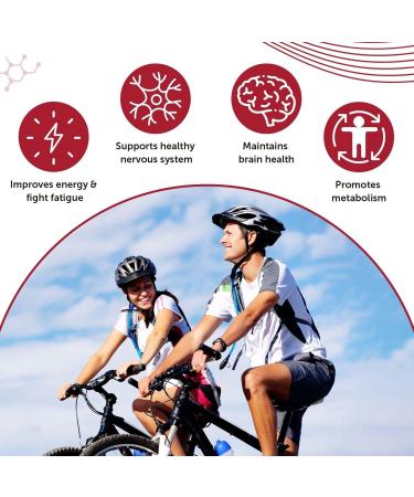 Plant-Based True B12 Supplements for Men & Women | with Myo-inositol Folic Acid & Spirulina | Supports Energy Brain Health & Better Absorption (60 Tablets) - Buy Online on GoSupps.com