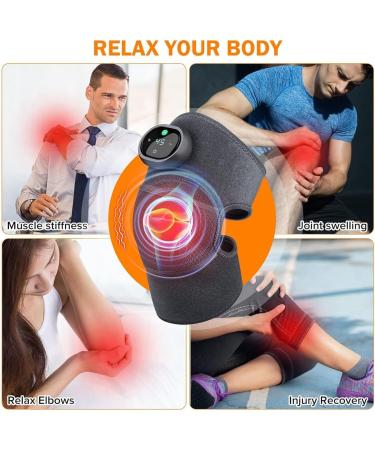 Dewedrt 3-in-1 Portable Massage Device | Knee Elbow & Shoulder Heat & Compression Relief - Buy Online on GoSupps.com