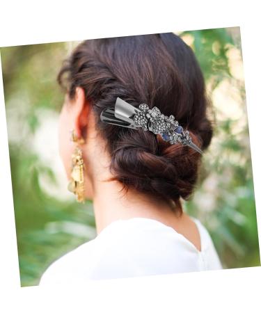 minkissy Hair Accessories Hair Clips Hair Barrettes Girls Hairpin Large Hair Clip Rhinestone Hairpins Large Hairpins Women Hairpin Hair Decoration Hair up Decorate Metal Women's - Buy Online on GoSupps.com