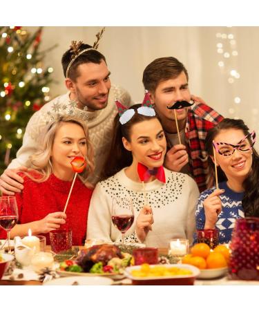 Lurrose 6pcs Christmas Hair Clips - Santa Claus Cap Hairpins | Festive Hair Accessories for Holiday Parties - Buy Online on GoSupps.com