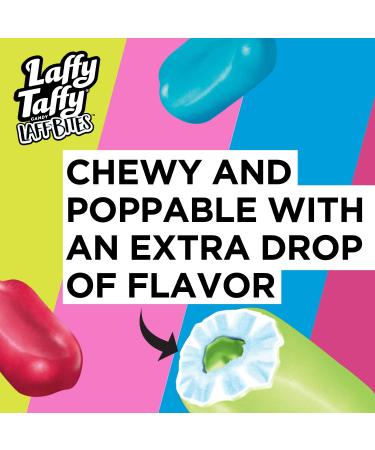 Laffy Taffy Laff Bites 4.2oz - Chewy Candy Snack Pack - Buy Online on GoSupps.com