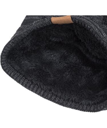 REDESS Unisex Winter Beanie Hat - Knit Slouchy Skull Cap in Black - Buy Online on GoSupps.com