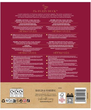 Baylis & Harding Fuzzy Duck Winter Wonderland Bath Treats Gift Set (1 Pack) - Vegan Friendly - Buy Online on GoSupps.com