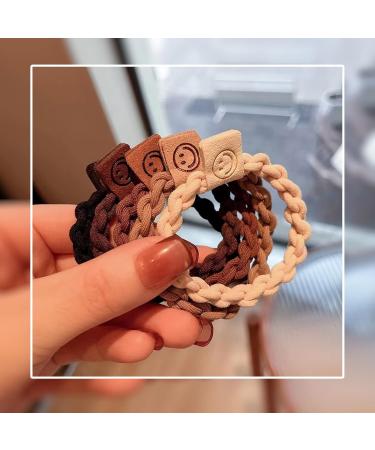 Hair Ties for Thick Hair Hair Elastic Braids Band for Teen Girls Women Ponytail Holder - Buy Online on GoSupps.com