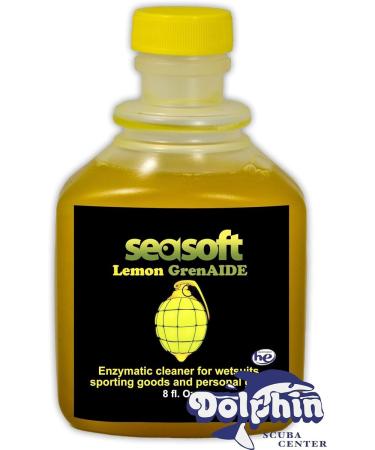 SIXNE Seasoft Lemon GrenAIDE Enzymatic Cleaner - 8 oz | Best International Shipping for Eco-Friendly Cleaning Solutions - Buy Online on GoSupps.com