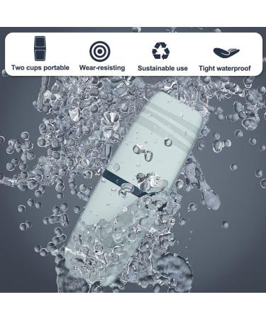 3-Piece Travel Toothbrush Cup Set | Creative Toothbrush Cases for Camping School & Business Trips | Multi-Color Options - Buy Online on GoSupps.com