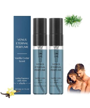 2PC Mens Pheromone Cologne Spray Cologne Pheromone for Men Pheromone Perfume for Men Raw Chemistry Pheromone for Men Long Lasting Men's Cologne Perfume