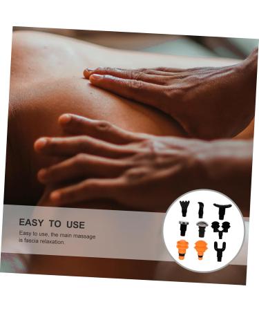 Frcolor 4-in-1 Massage Device with 9 Attachments - Fascia Muscle Therapy & Percussion Massager for Body Fitness - Buy Online on GoSupps.com