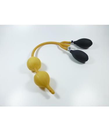 Double Balloon Intestinal Tube Set - 2 Pieces with Blowers for Effective Enema Use | International Shipping Available - Buy Online on GoSupps.com