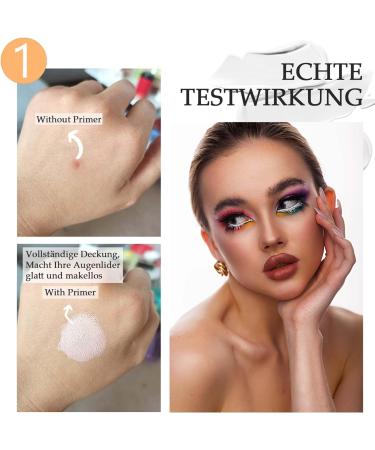 EONFAVE Magic Eye Primer foundation for longlasting eye makeup without stains waterproof eye shadow white - Buy Online on GoSupps.com