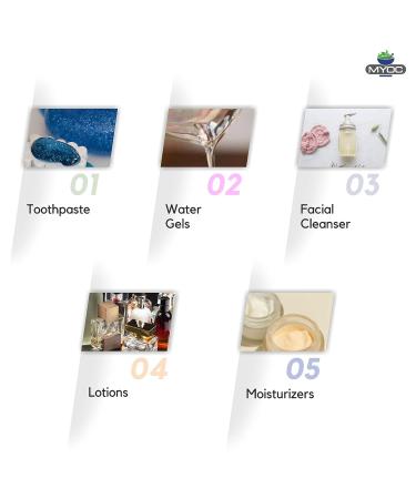 Organic Non-GMO Xanthan Gum (480gm) - Gluten-Free | Premium Quality Emulsion Stabilizer, Film-Forming Agent, Binder | Cosmetic Grade - Buy Online on GoSupps.com