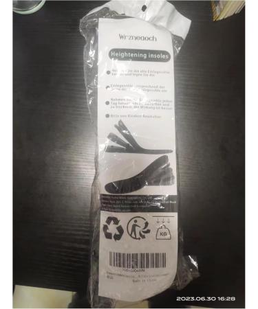 Wrneaoch 4-Layer Adjustable Shoe Inserts | 9cm Height Insoles for Men & Women | Air-Padded Comfort for All Shoe Types - Buy Online on GoSupps.com