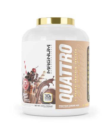QUATTRO Magnum Nutraceuticals Chocolate 4.5lb - May Support Muscle Growth & Recovery