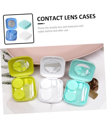 Solustrie 15-Sentence Contact Lens Container & Organizer - Travel Size Holder for Eye Lenses - Perfect Storage Box for Contact Lenses - Buy Online on GoSupps.com