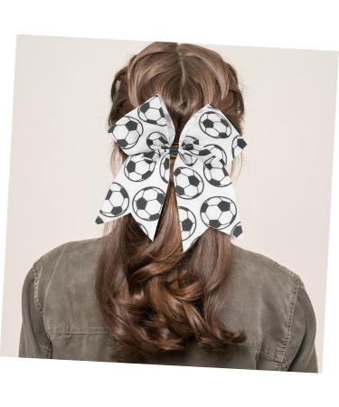 Beaupretty Hair Ribbon Bows for Hair Kids Hair Accessories Elastic Hair Bands Bow for Hair Girl Bows Bow Elastic Ponytail Holders Soccer Bow Hair Tie Hair Ties with Bows Child Fan Hairball - Buy Online on GoSupps.com