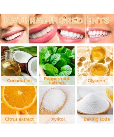 Keepaty Tooth Whitening Strips for Sensitive Teeth - 14 Strips to Remove Smoke Coffee Soda & Wine Stains - 1-Week Treatment - Buy Online on GoSupps.com