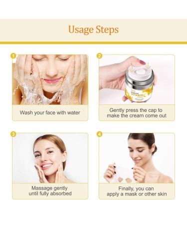 Shop Vitamin C Cream - Anti-Aging Face Moisturizer with Hyaluronic Acid & Niacinamide for Wrinkle Reduction | International Shipping - Buy Online on GoSupps.com