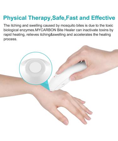 MYCARBON Insect Bite Healer - Chemical-Free Relief from Mosquitoes, Wasps, Bees, Ants, Spiders, Bedbugs - Bite Itching, Redness, Pain, Swelling Treatment - Buy Online on GoSupps.com