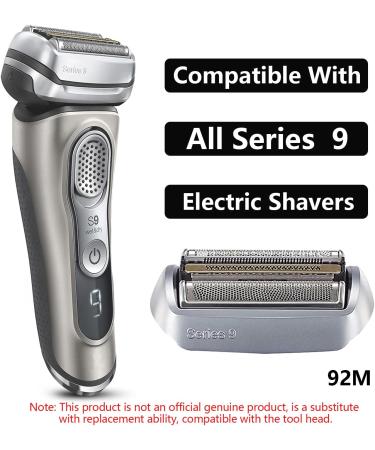 92M Replacement Head for Braun Shaver Series 9 Compatible With All Series 9 Electric Shavers 9290cc 9291cc 9385cc 9330s 9370cc 9330s 9293s 9296cc etc by Models - Buy Online on GoSupps.com