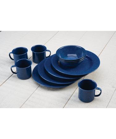 Coleman 12oz Enamelware Coffee Mug - Blue | Durable Camping Mug - Buy Online on GoSupps.com