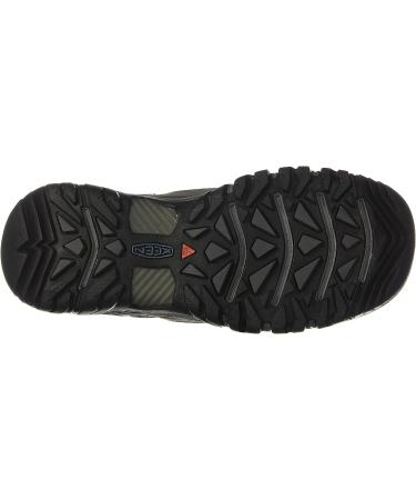 KEEN Men's Targhee 3 Low Waterproof Hiking Shoes - Size 13 Steel Grey/Captains Blue - Buy Online on GoSupps.com