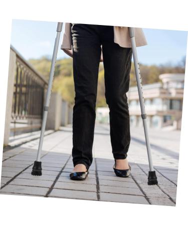 Healeeved Crutch Pads & Hiking Stick Tips - Durable Rubber End Caps for Trekking Poles | Replace Foot Tips for Optimal Stability & Protection - Buy Online on GoSupps.com
