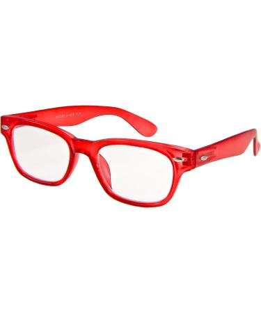 I NEED YOU Reading Glasses Woody Limited - +3.50 Diopters Red | Stylish and Comfortable | International Shipping Available - Buy Online on GoSupps.com