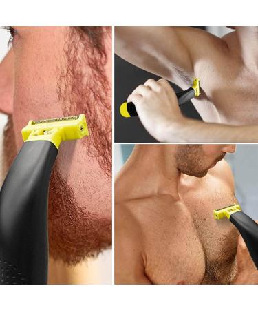 Buy Wet and Dry Electric Shaver for Men - Waterproof Rechargeable Shaver & Trimmer | Model #1 Black - Perfect for Beard & Mustache Grooming - Buy Online on GoSupps.com