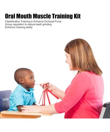 7-in-1 Mouth Muscle Training Set | Portable Lip & Tongue Exercise Device | Dysarthria Training Tool Made of Edible Plastic - Buy Online on GoSupps.com