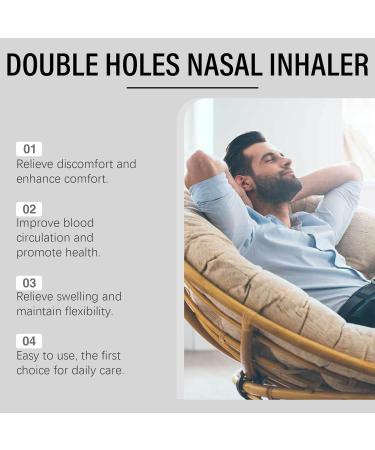 Beeair Double Holes Nasal Inhaler Male Prostate Care Inhaler (1pcs) - Buy Online on GoSupps.com