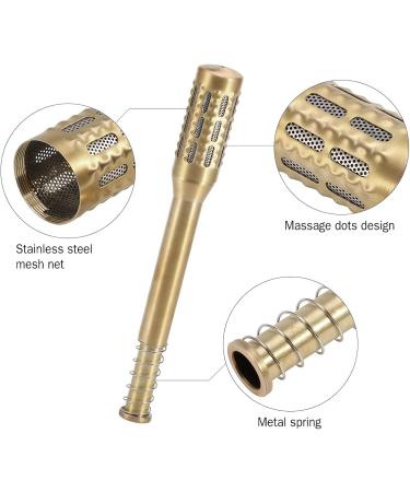 Moxa Sticks for Moxibustion | Bruner 28x4x4 Brass Moxa Roll & Massage Stick | International Shipping - Buy Online on GoSupps.com